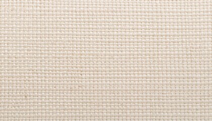 Beige Canvas Fabric Texture Macro