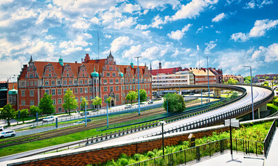 Gdansk Cityscape Historic Architecture And