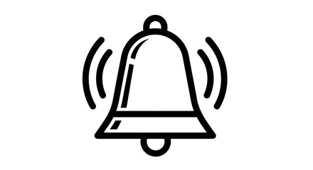 Isolated Bell Icon
