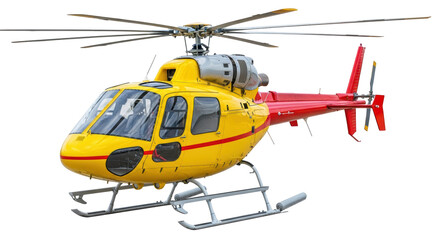 Fototapeta premium Isolated Helicopter
