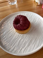 raspberry dessert
