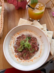 beef tartare
