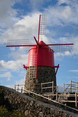 Traditional Windmills on Pico Island