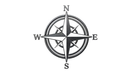 Fototapeta premium Isolated Compass