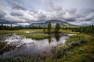Beautiful nature around Hemsedal in Norway