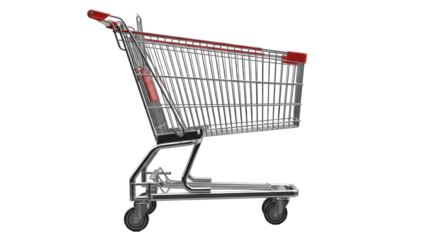 Isolated Shopping Cart