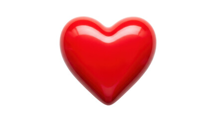 Isolated Red Heart