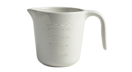 Isolated Measuring Cup