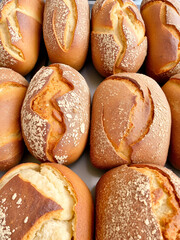 A colorful display of artisan bread loaves baked with love exuding warmth and inviting indulgences during special gatherings
