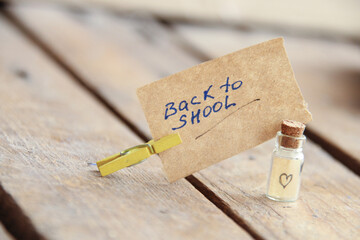 Back to school concept, education background.