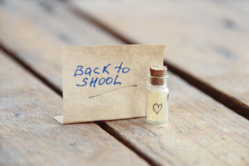 Back to school concept, education background.