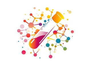 Innovative Test Tube Chemistry: Exploring Molecular Visualization and Colorful Chemical Reactions in Modern Science Labs