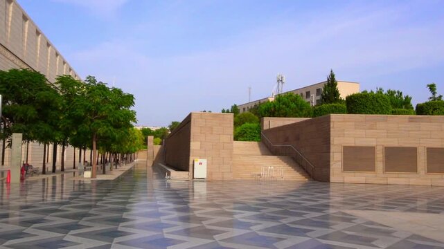 Great Mosque of Algiers, the Grand Mosque of Algeria, Alger the capital city of Algeria, North Africa, city centre of Algiers, the capital of Algeria, Landscape of Algiers city. مسجد الجزائر الأعظم