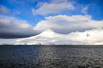 Beautiful landscapes of Antarctica shot during expidition vyoge