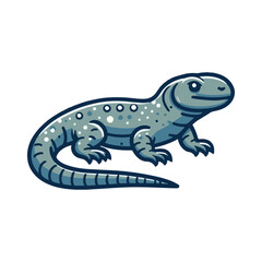 
monitor lizard illustration design