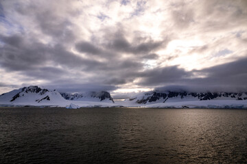 Beautiful landscapes of Antarctica shot during expidition vyoge