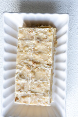 Burdur-Style Walnut Marzipan Sweet Traditional Turkish Nut Dessert