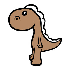 Dino Cute Friend Stegosaurus Dinosaur Sweet T-Rex Funny