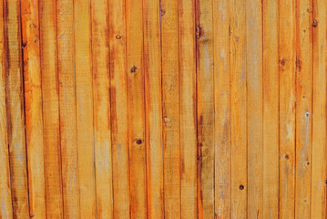 Wooden fence