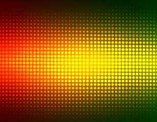 Abstract background of glowing dots in gradient colors