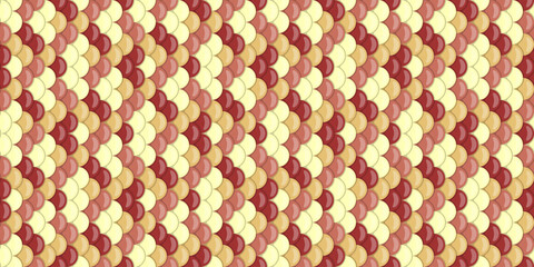 Abstract seamless pattern of overlapping pastel circles in earthy tones.  Perfect for backgrounds, textures, website design, and packaging. Evokes feelings of warmth, calm, and natural elegance.