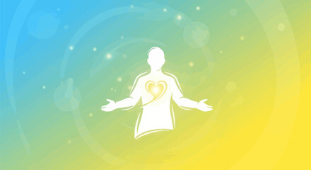 Embrace of Light: A Symbol of Love and Acceptance.