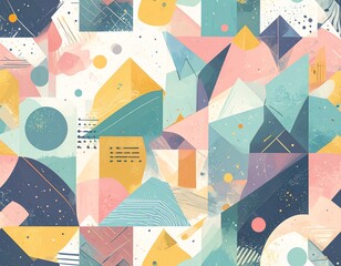 abstract retro background