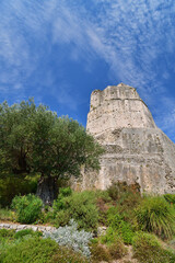 Obraz premium Tour Magne, Ancient Roman Tower in Nîmes — France, 14 August 2025