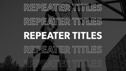 Fast Flash Titles Overlay 1