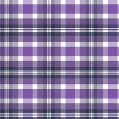 urple and White Plaid Tartan Pattern