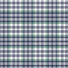 Green and Blue Plaid Tartan Pattern