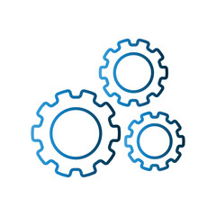 Gear icon design template