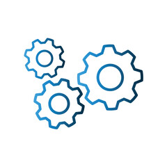 Gear icon design template