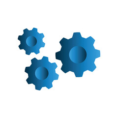 Gear icon design template