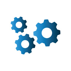 Gear icon design template