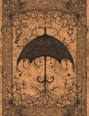 Spooky Vintage Old Paper Design 