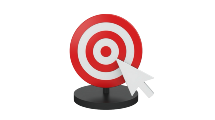 Isometric 3D Rendering Precision Target Accuracy Arrow Focus Business Concept