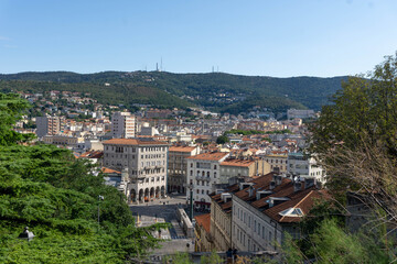 View of Trieste from the San Giusto hill