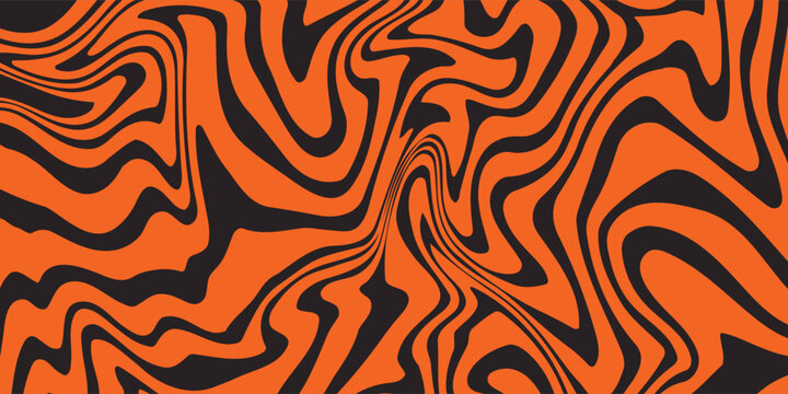 Aesthetic and simple beground in orange and dark black