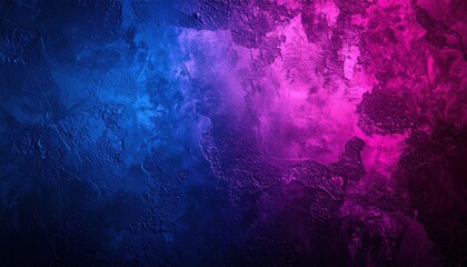 Fototapeta premium magenta and blue gradient with some paint on it rough wall backgrounds.
