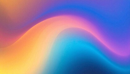 Obraz premium abstract glowing color wave backdrop noise texture. grainy gradient background
