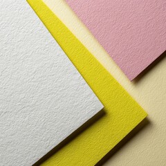 Abstract Geometric Shapes With Pastel Colors