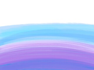 Blue turquoise water flow, abstract marine surface on white  background	
