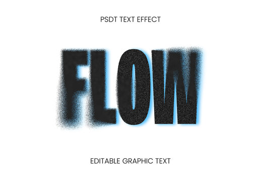 Dissolving Grain Dust Text Effect