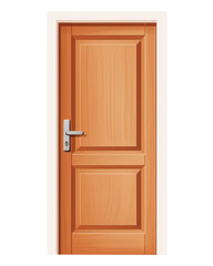 Obraz premium Door wood architecture protection.