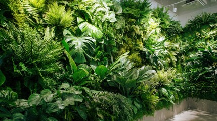 Green Plants Wall Decor