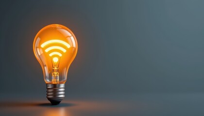 Glowing light bulb with a question mark signifying ideas, innovation, and creativity in problem solving and thinking