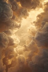 Epic Cloudscape Golden Hour Sky and Storm Clouds