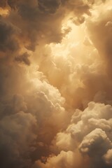 Epic Cloudscape Golden Hour Sky and Storm Clouds