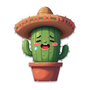 Chibi Nopal Weeping Hard